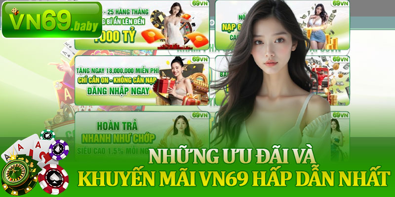 Những Ưu Đãi Và Khuyến Mãi VN69 Hấp Dẫn Nhất