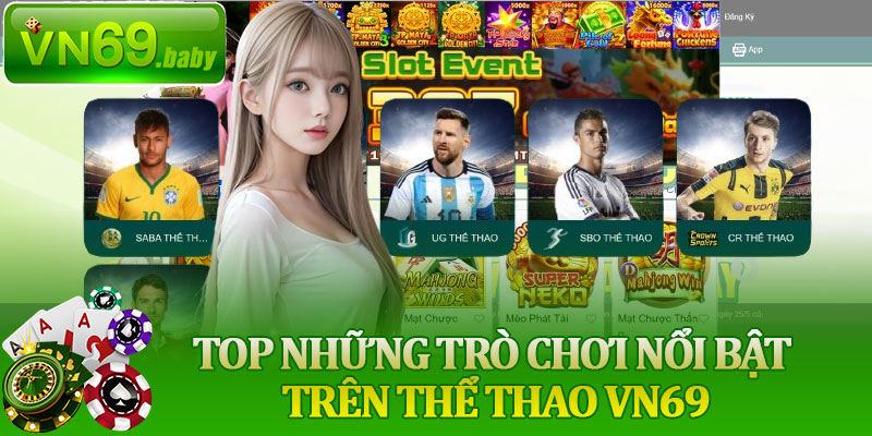 Top Những Trò Chơi Nổi Bật Trên Thể Thao VN69